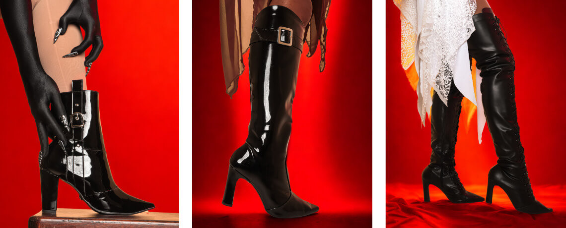 Botas da Coleção Minguante ARRASADORA