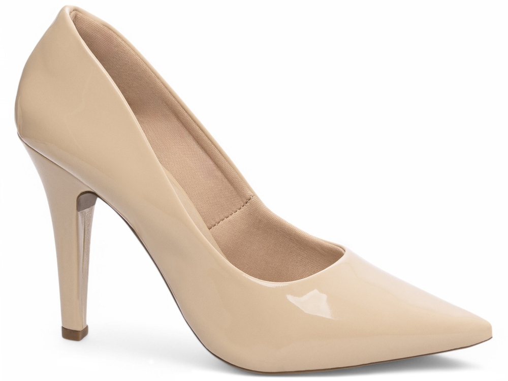 Sapato Scarpin Salto Fino Alto Numeração Especial