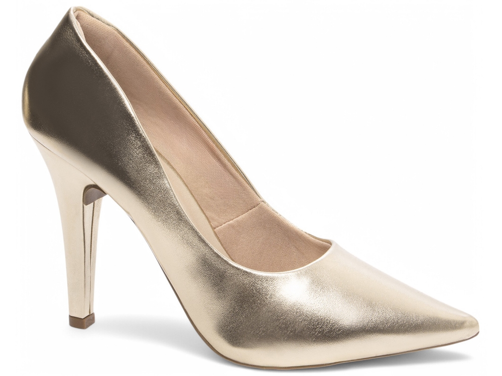 Sapato Scarpin Salto Fino Alto Numeração Especial