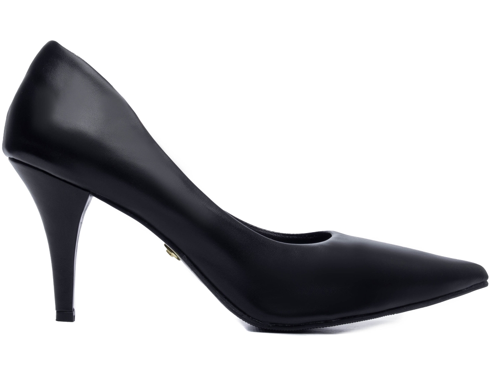 Scarpin meio salto cheap