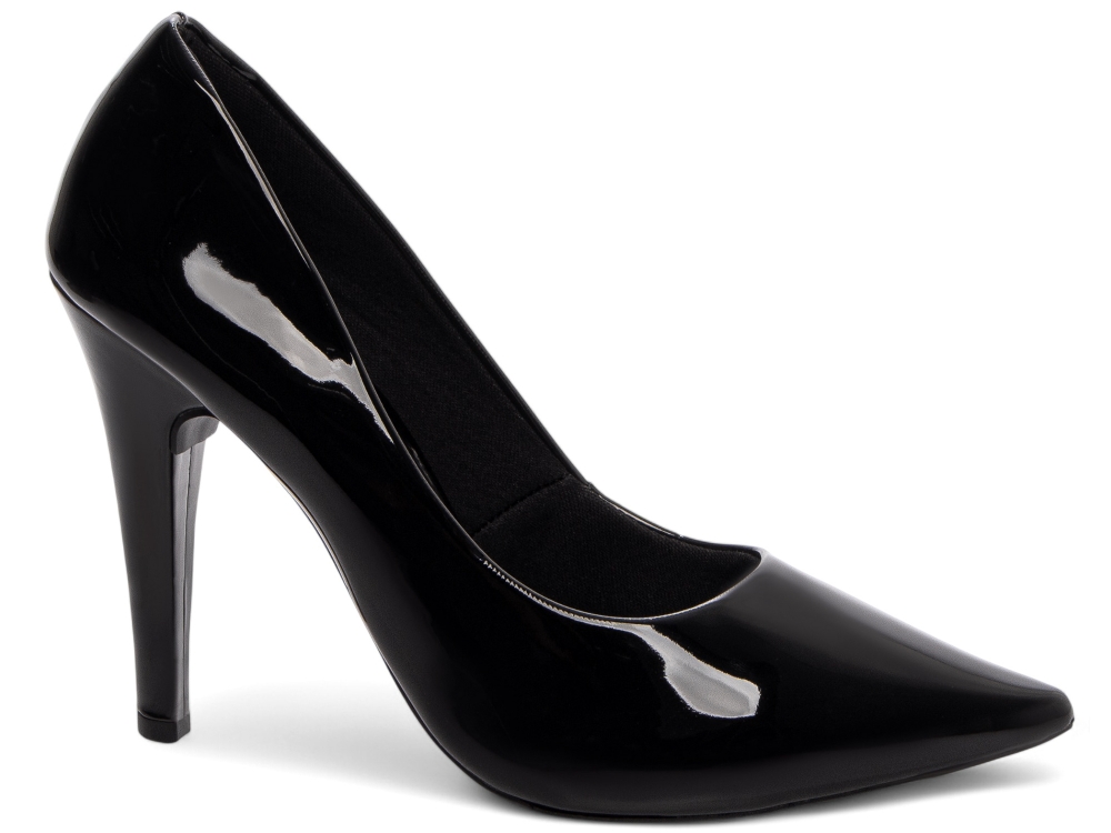 Sapato Scarpin Salto Fino Alto Numeração Especial