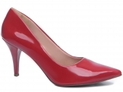 Sapato Scarpin Salto Fino Médio Numeração Especial