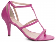 Sandália Salto Fino Ato Numeração Especial Tamanho Grande Arrasadora