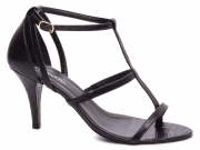 Sandália Salto Fino Ato Numeração Especial Tamanho Grande Arrasadora