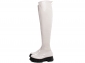 Bota Coturno Tratorado Super Over Verniz Off White Numeração Especial