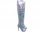 Bota Super Over Arrasadora Bey Napa Prata Holográfico