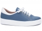 Tênis Azul e Branco Numeração Especial Tamanho Grande Arrasadora