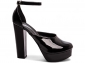 Scarpin Plataforma Salto Alto Grosso Arrasadora
