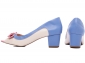 Sapato Peep Toe Salto Grosso Baixo Numeração Especial Tamanho Grande Arrasadora