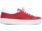 Tênis Vermelho e Branco Numeração Especial Tamanho Grande Arrasadora