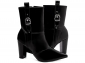 Bota Rocker Bico Fino Cano Curto Salto Grosso Arrasadora