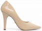 Sapato Scarpin Salto Fino Alto Numeração Especial
