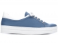 Tênis Azul e Branco Numeração Especial Tamanho Grande Arrasadora
