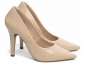 Sapato Scarpin Salto Fino Alto Numeração Especial