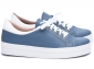 Tênis Azul e Branco Numeração Especial Tamanho Grande Arrasadora