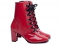 Bota Arrasadora Cadaro Verniz Vermelho