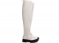 Bota Coturno Tratorado Super Over Verniz Off White Numerao Especial