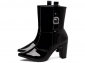Bota Rocker Bico Fino Cano Curto Salto Grosso Arrasadora