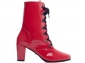 Bota Arrasadora Cadaro Verniz Vermelho