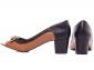 Sapato Peep Toe Salto Grosso Baixo Numeração Especial Tamanho Grande Arrasadora