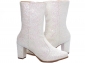 Bota Arrasadora Glitter Branco