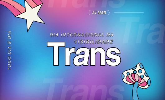TODO DIA É DIA DA VISIBILIDADE TRANS / DIA INTERNACIONAL DA VISIBILIDADE TRANS!