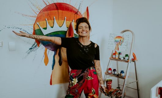 Arte, diversão e cores!