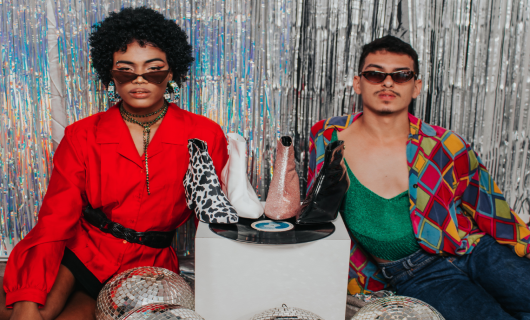 Confira na íntegra algumas fotos do Ensaio da Coleção Disco